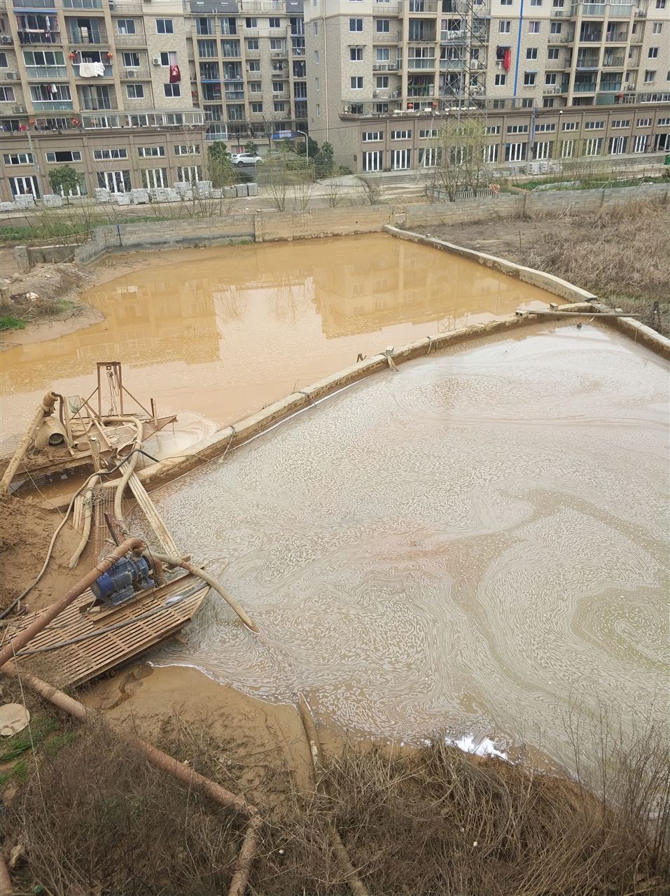 吴堡沉淀池淤泥清理-厂区废水池淤泥清淤